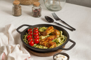 Fotos para cardápio em um ângulo de 45 graus