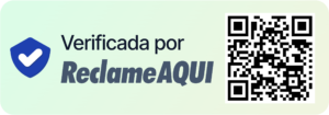 Selo Tagme de empresa verificada no  Reclame Aqui